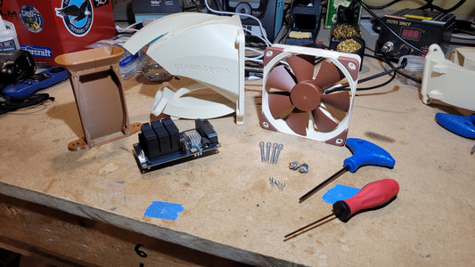 Noctua NF-F12 5V PWM 120mm Premium Fan (5V - connects directly to Bitaxe)