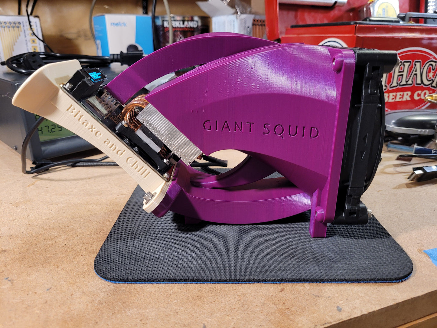 Stage 3 Bitaxe Gamma Main Heatsink Upgrade - Modded 52pi Low-Profile Heatsink Kit
