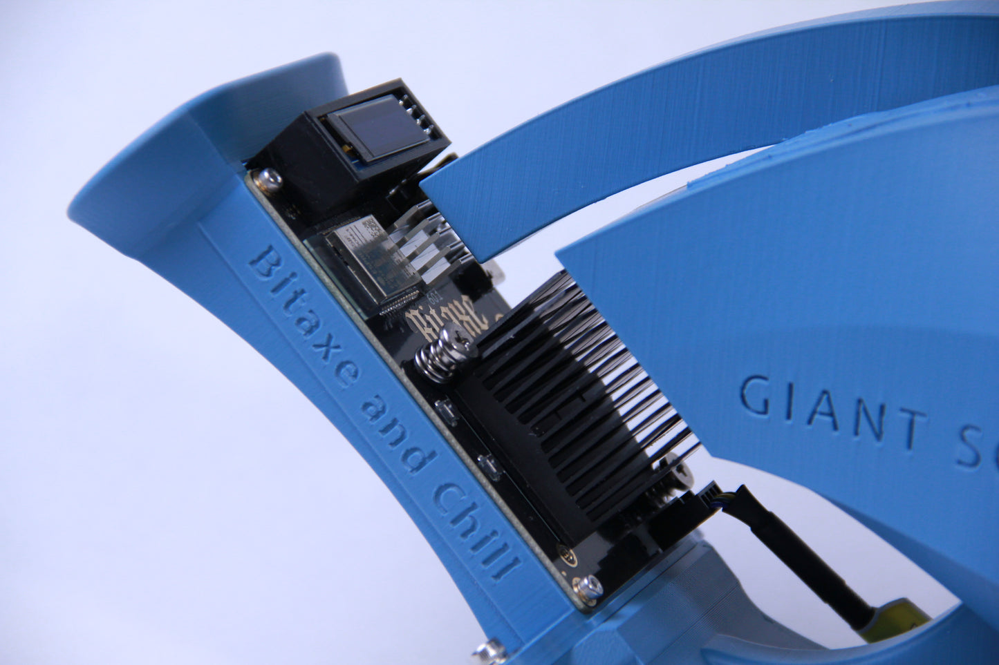 Giant Squid Bitaxe Gamma Fan Duct for Stock Heatsinks