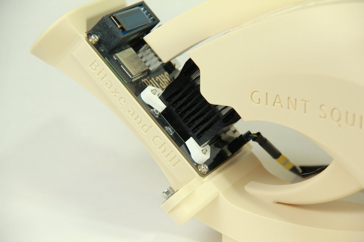 Giant Squid Bitaxe Gamma Fan Duct for NorthStar/Northbridge-style heatsink