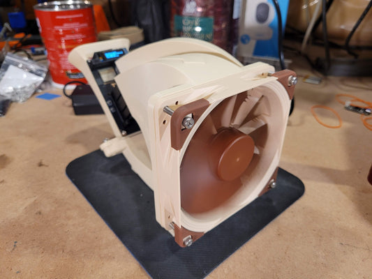 Noctua NF-F12 5V PWM 120mm Premium Fan (5V - connects directly to Bitaxe)
