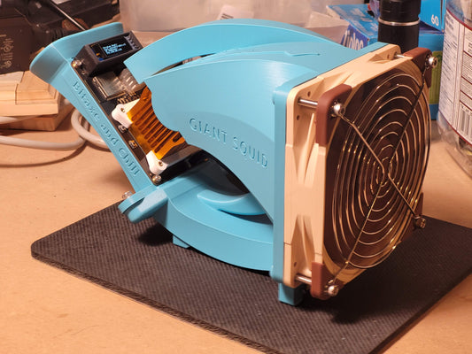 Giant Squid Bitaxe Gamma Fan Duct for NorthStar/Northbridge-style/El Mirage heatsink