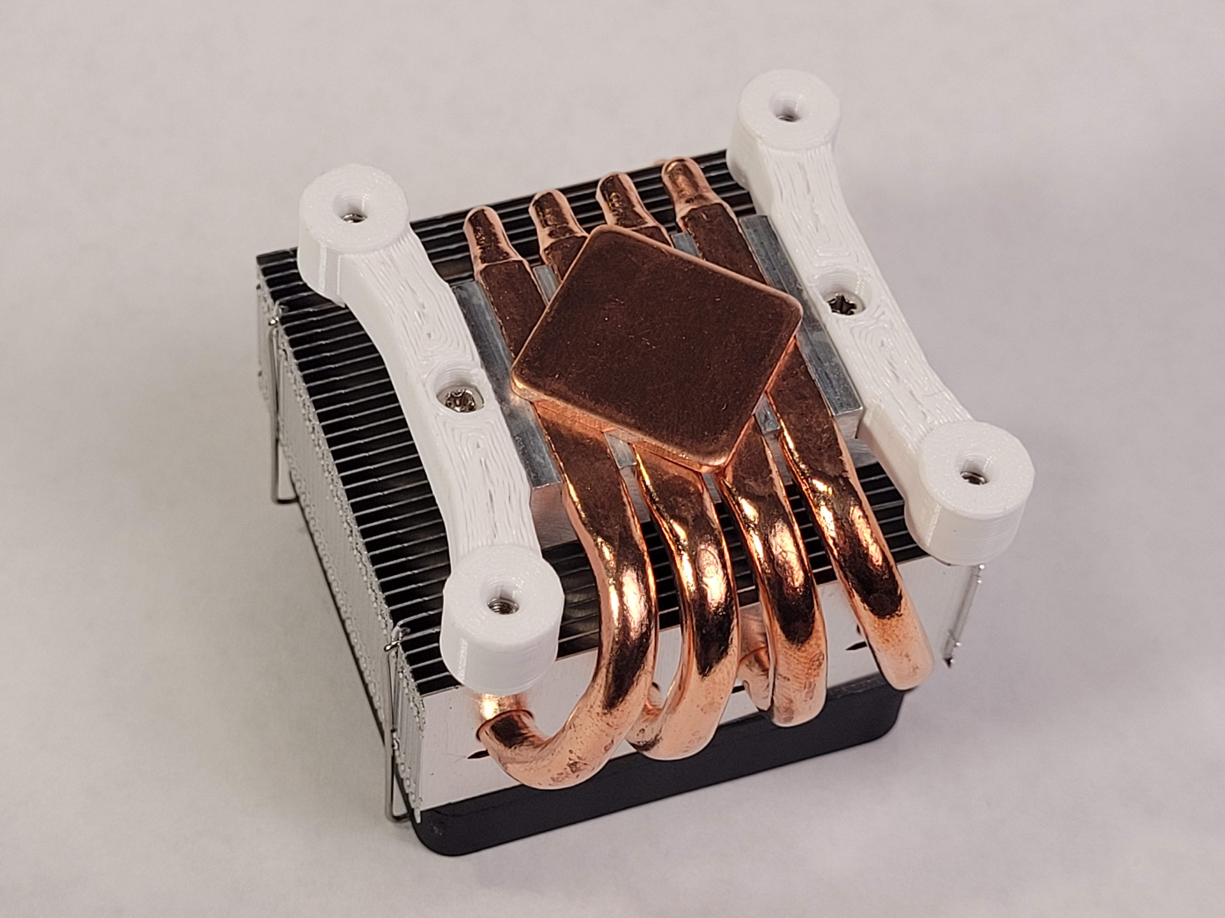 52pi Low-Profile Plus Heatsink Kit with Mounts and Copper Shim