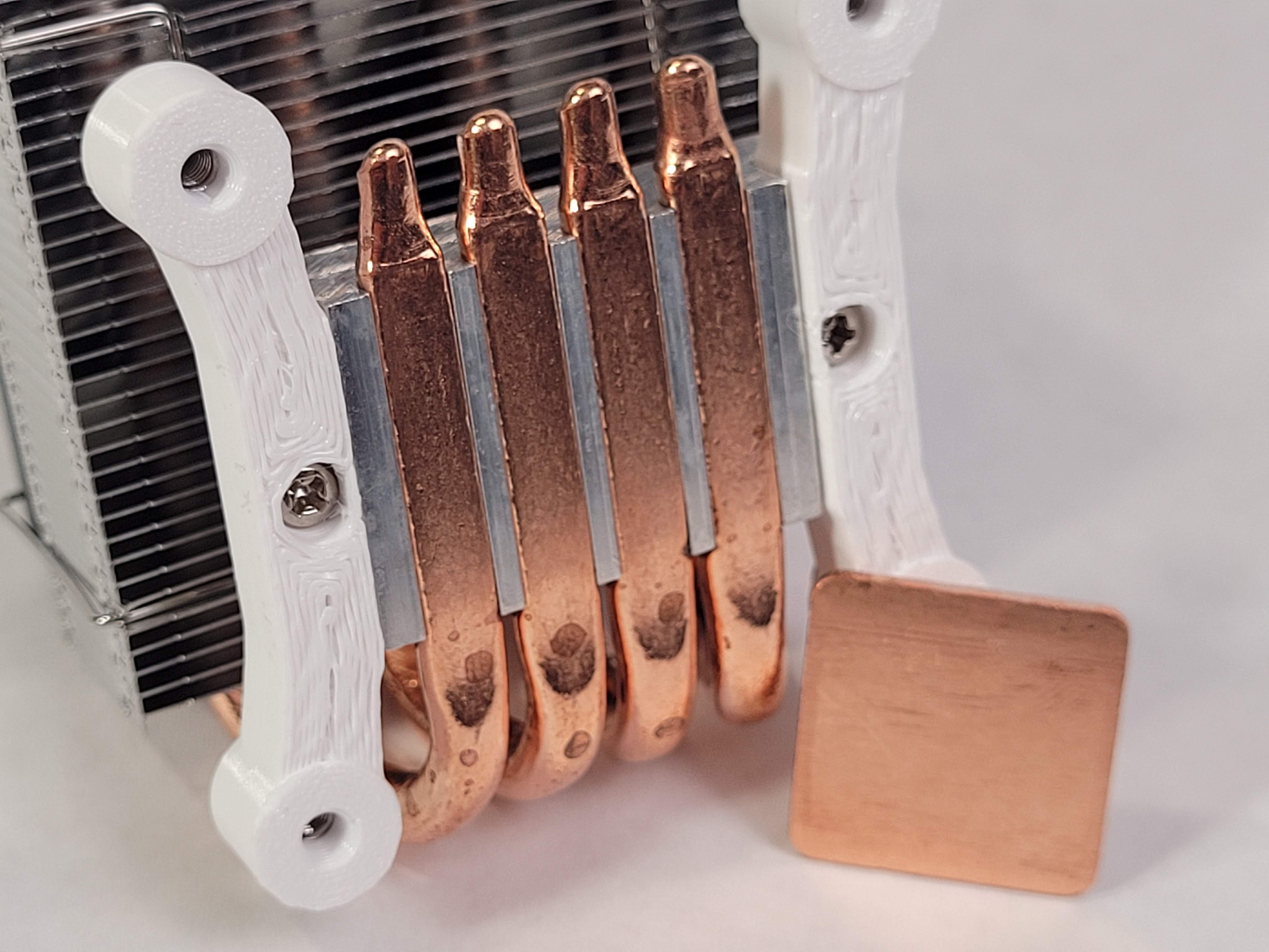 52pi Low-Profile Plus Heatsink Kit with Mounts and Copper Shim
