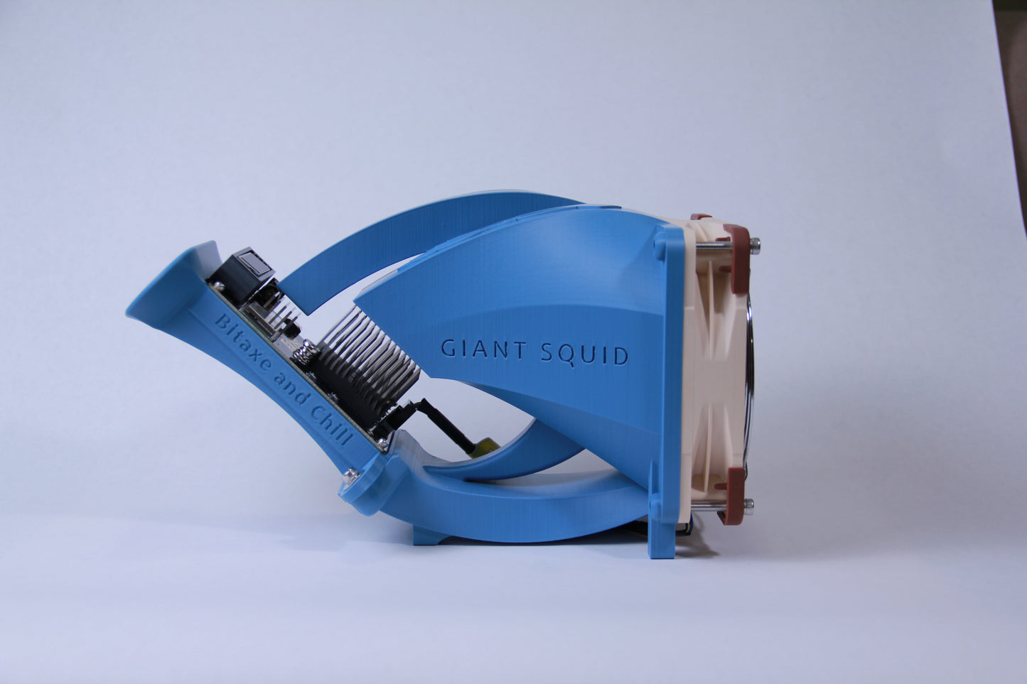 Giant Squid Bitaxe Gamma Fan Duct for Stock Heatsinks