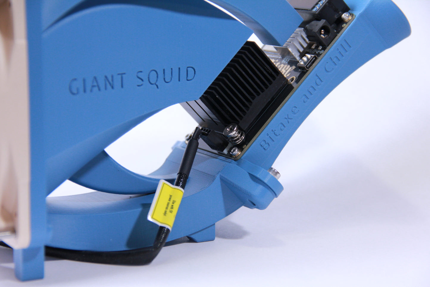 Giant Squid Bitaxe Gamma Fan Duct for Stock Heatsinks