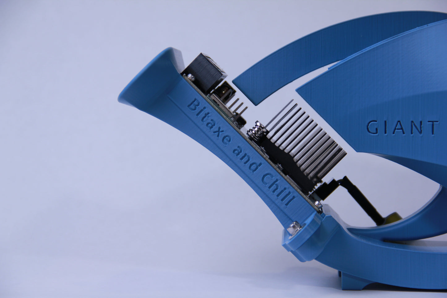 Giant Squid Bitaxe Gamma Fan Duct for Stock Heatsinks