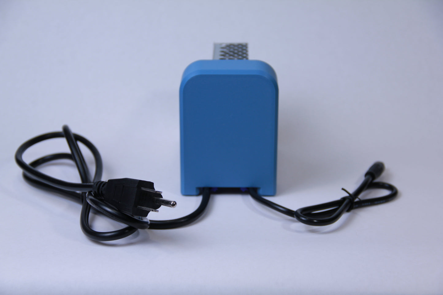Heavy Duty 50W Bitaxe Power Supply - Meanwell LRS-50 with 16 Gauge Cables and Custom Stand