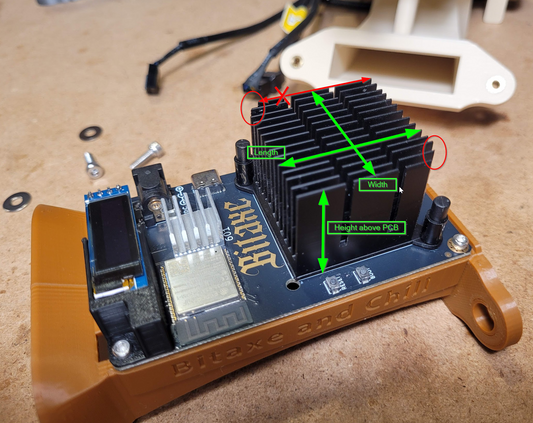 y. Measuring the Main Heatsink (Giant Squid Sizing Guide)