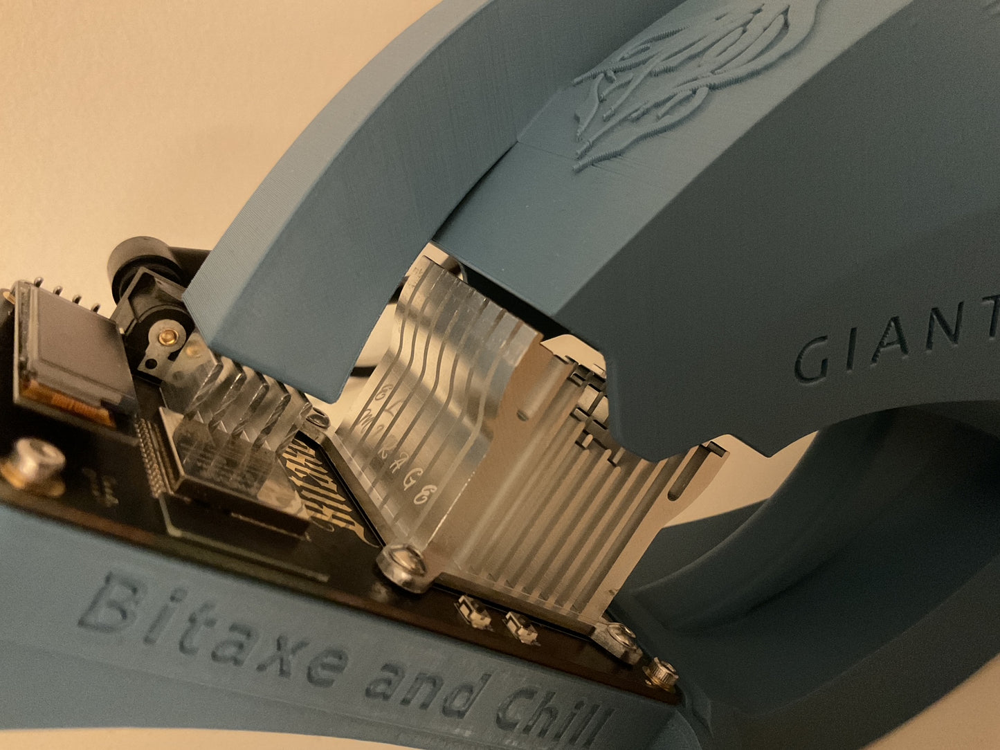 Giant Squid Bitaxe Gamma Fan Duct for NorthStar/Northbridge-style/El Mirage heatsink